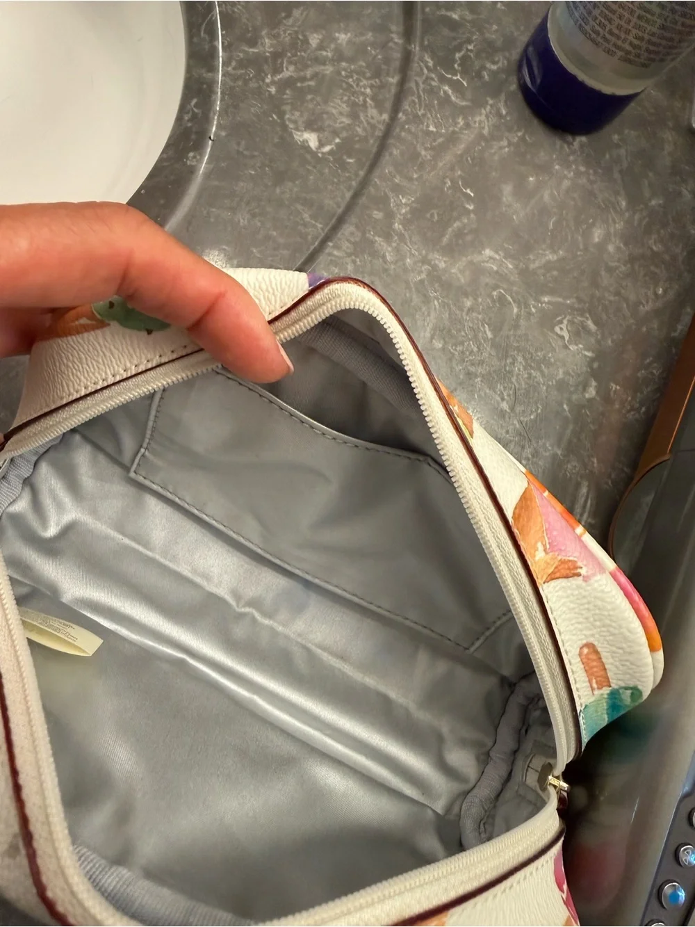 Kate Spade Ice Cream Makeup Bag